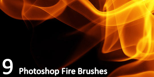 9 fire brushes by Resource42