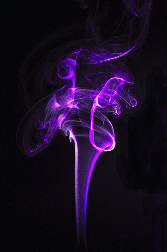 Purple smoke by Matt Kelly